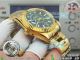 PPM Swiss Clone Gain Weight Yellow Gold Rolex Sky-Dweller Green Face Oyster Watch (5)_th.jpg